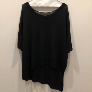Black Sheer Wilfred Top